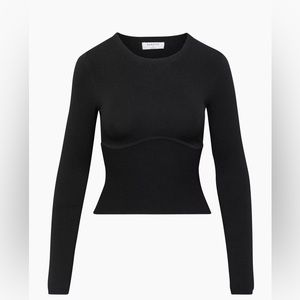 Babaton sculpt knit empire long sleeve | | size xs